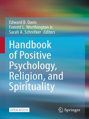 cover image of Handbook of Positive Psychology, Religion, and Spirituality